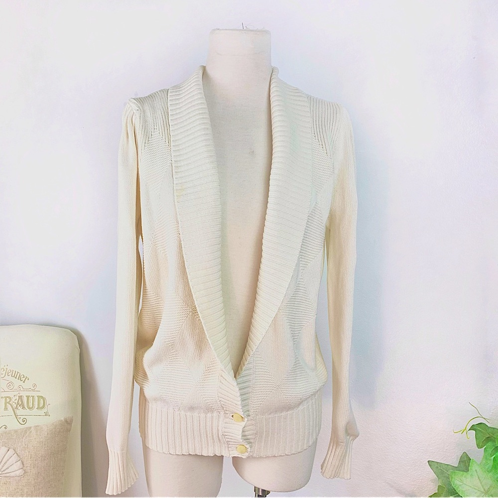 Vintage Cotton Spring Sweater